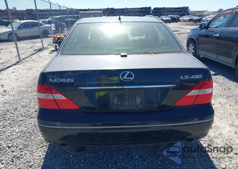 2005 Lexus Ls 430 z USA, uszkodzony, nr VIN JTHBN36F355000140